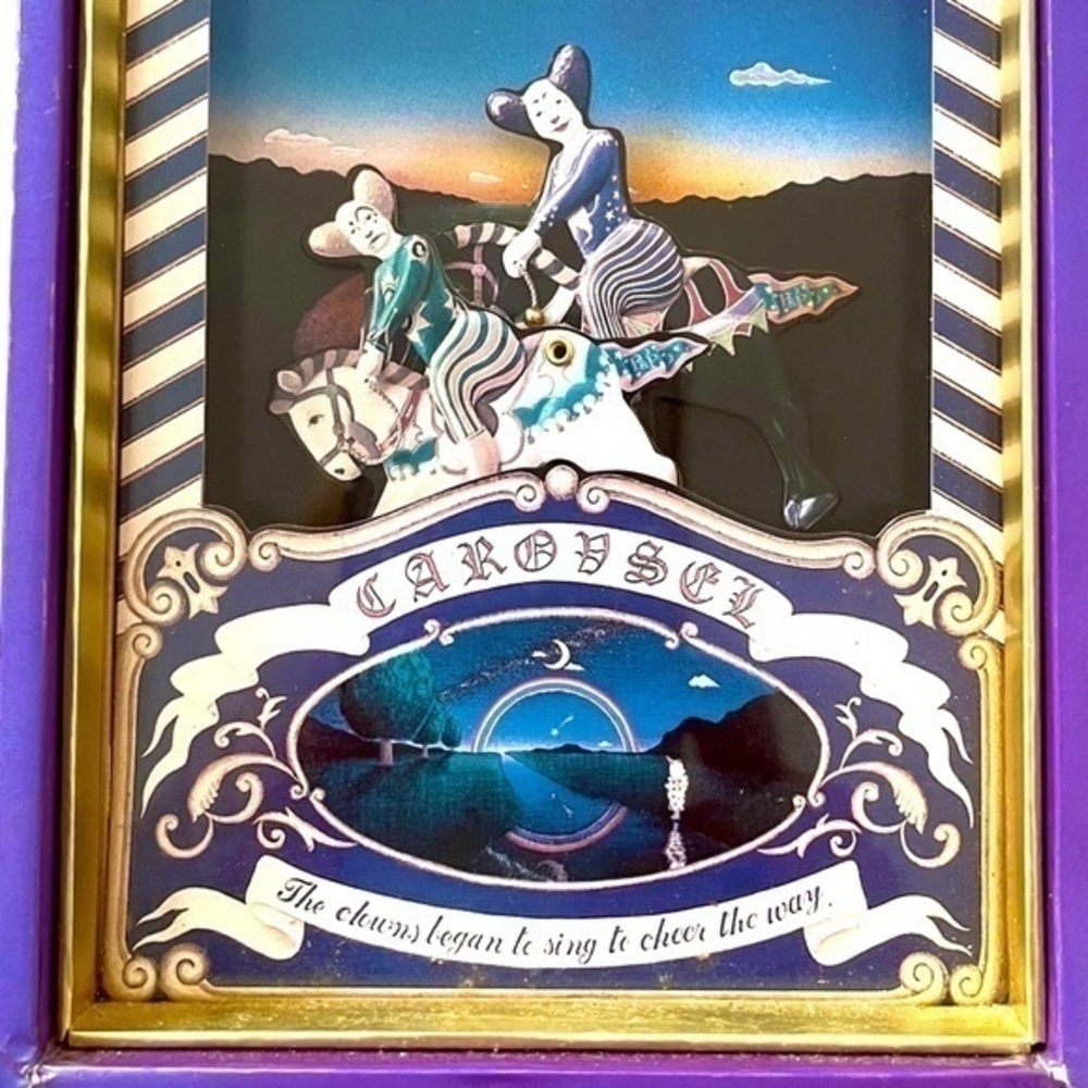 VINTAGE! Koji Murai Clown Museum Clock - Music Box! - Picture 2 of 8